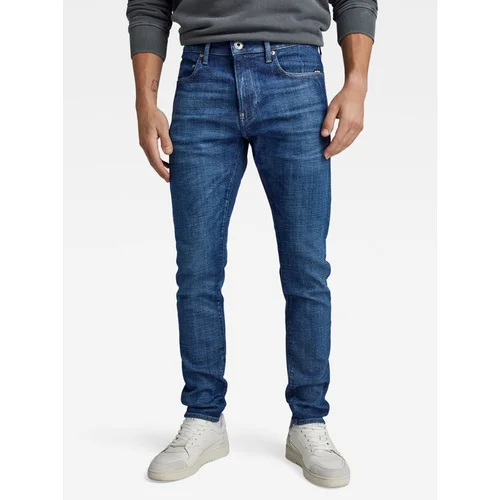 G-star Raw Jeans hlače Revend D20071-D441 Modra Skinny Fit