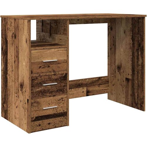 vidaXL Pisalna miza iz starega lesa 102x76x50 cm Izoblikovan les, (21827681) Cene