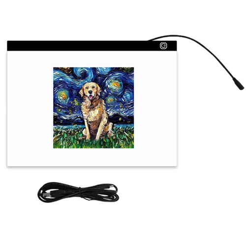 INF LED svetlobna tabla/risalna tabla A3 svetlobna miza z USB, (21273105) Cene