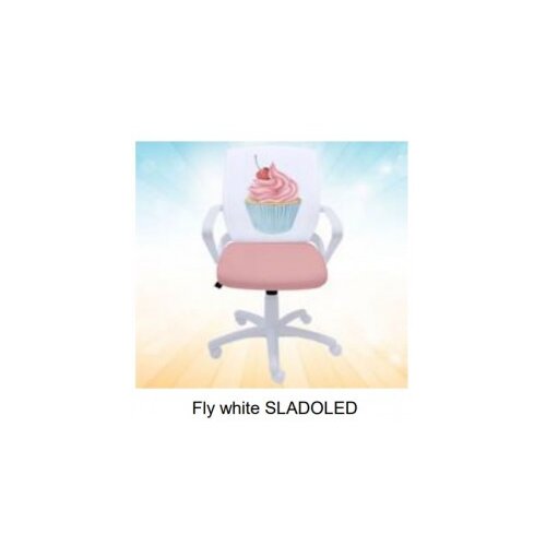  Dečija stolica fly white sladoled Cene