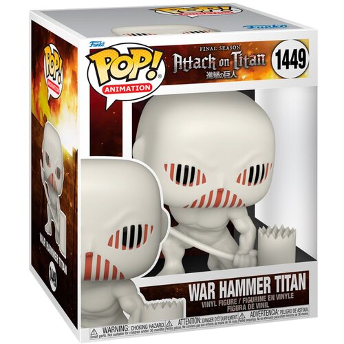 Funko pop! Super: AOT - War Hammer Titan - Attack on Titan - Collectable Vinil figura - Ideja za darila - uradno blago - Igrače za otroke in odrasle - Anime oboževalci - Model za zbiralce, (20837964) Slike
