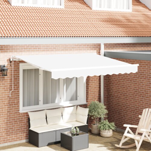  Skrovita tenda Bijelo 350x200 cm 350 x 200 cm Cijene