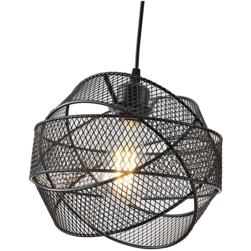  Visilica na sajli OGGI 1xE27/40W/230V crna Slike