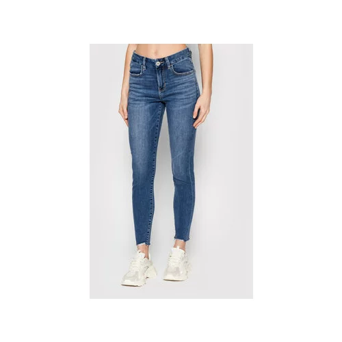 American Eagle Jeans hlače 043-4438-3542 Mornarsko modra Slim Fit