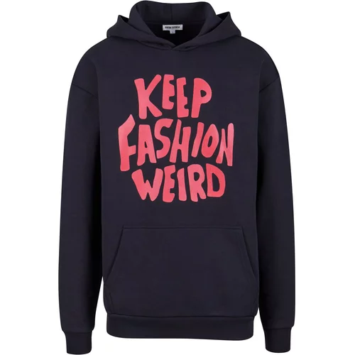 9N1M SENSE Sweater majica 'Keep Fashion Weird' jarko crvena / crna