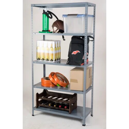 Ar storage metalna polica siva 180x90x30 bricol 30 plavi program Cene