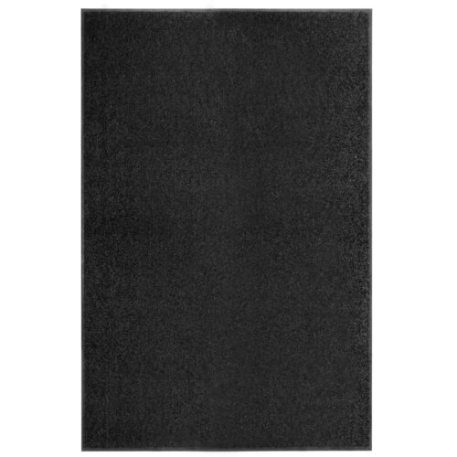  Otirač perivi crni 120 x 180 cm Cijene