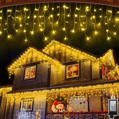  led sijalice 3m sa nizovima &amp;ndash; žuta Slike