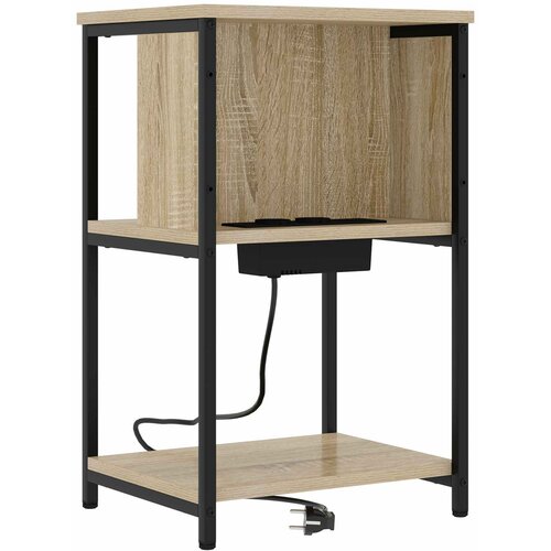  Noćni ormar Sonoma hrast 38 x 31 x 61 cm Konstruirano drvo Cene