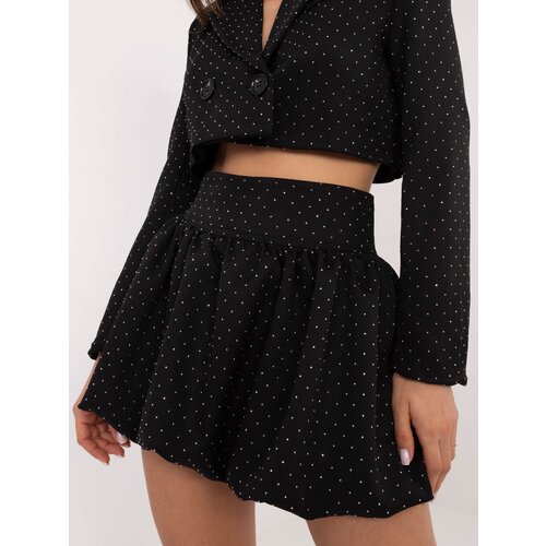 Italy Moda Skirt-DHJ-SD-A8669.27-black Cene