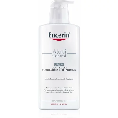 Eucerin AtopiControl blaga hidratantna emulzija za nadraženu kožu i svrbež 400 ml
