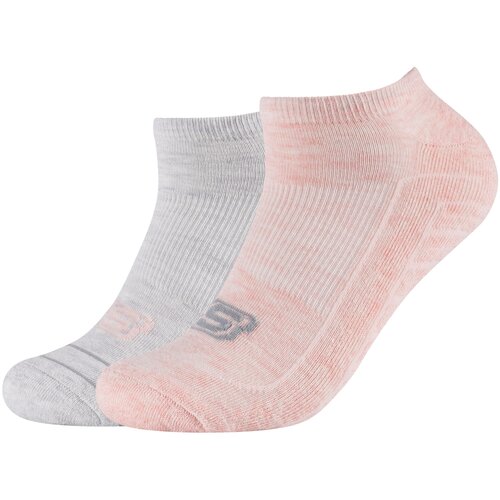 Skechers Športne nogavice 2PPK Basic Cushioned Sneaker Socks Siva Cene