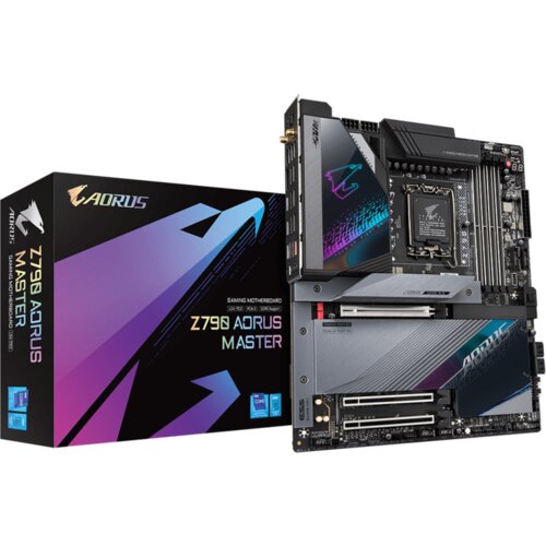 Gigabyte MB Z790 AORUS MASTER LGA1700; 4xDDR5; 5xM.2; 4xSATA14xUSB; DP; ATX; Cijene