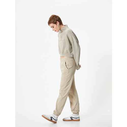 Koton Jogger Sweatpants Pocket Faded Effect Comfort Fit Cotton Slike