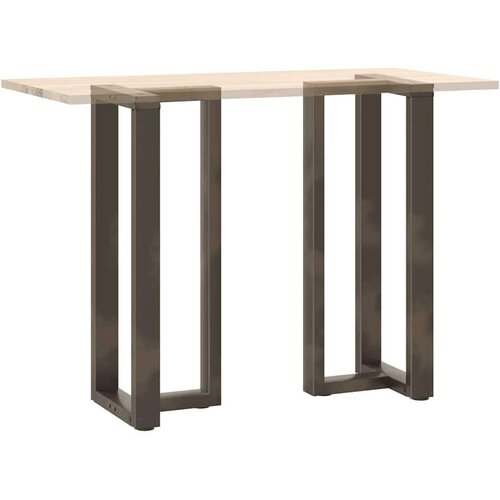  Noge barski stol T-oblika 2 kom 50x35x(100-101) cm čelik Slike