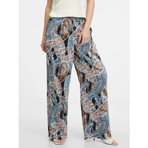 Orsay Blue women's patterned trousers - Women's