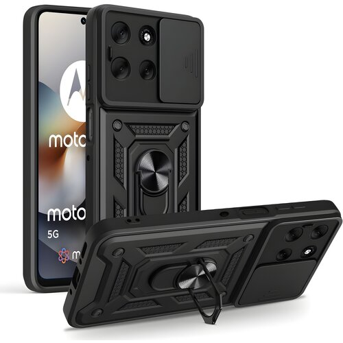 TECH-PROTECT CamShield Pro futrola za Motorola Moto G56 5G - Crna Cene