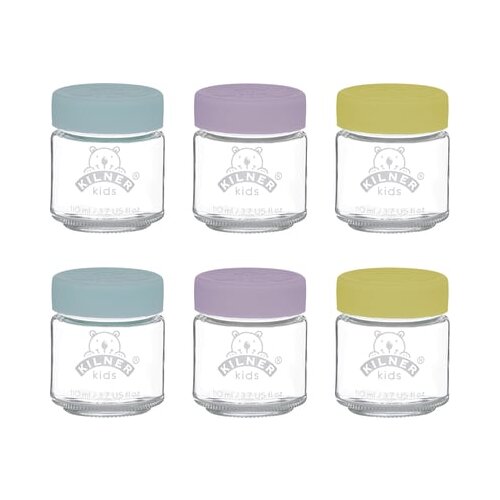 Kilner Set 6 steklenih kozarcev za otroke - 110 ml Slike