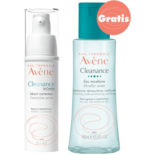 Avene cleanance women serum 30 ml + cleanance micelarna voda 100 ml gratis Slike