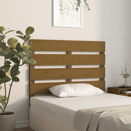 Maison Chic Uzglavlje smeđa boja meda 100 x 3 x 80 cm od masivne borovine Cijene
