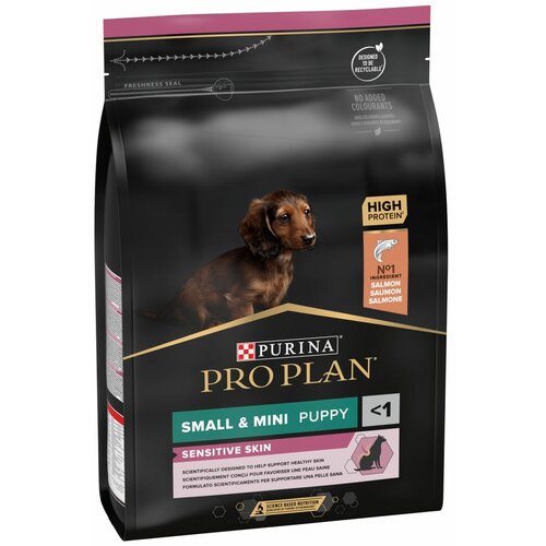 Pro Plan Small & Mini Puppy Sensitive Skin - 3 kg Slike