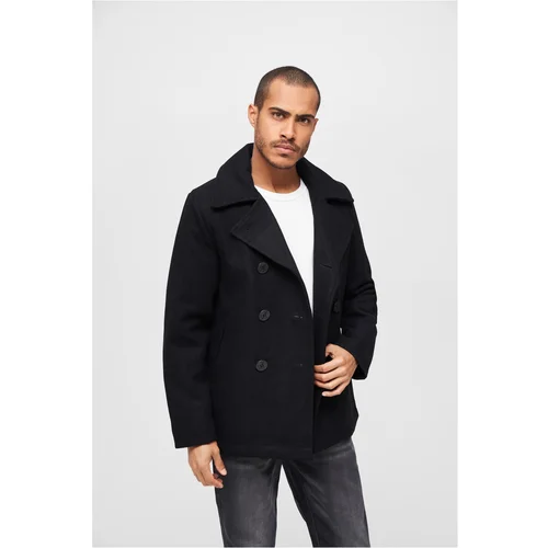 Brandit Pea Coat Black