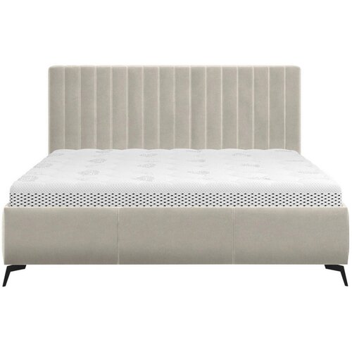 Hom`in OBLAZINJENA POSTELJA 180 cm x 200 cm , tekstil bež Slike