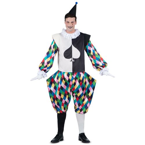 My other Me Svečana odjeća za odrasle Harlekin Bijela Crna M Cijene