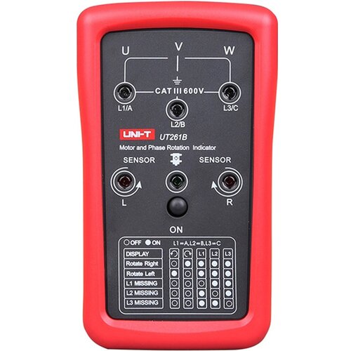 Uni-t tester faznega zaporedja UT261B Cene