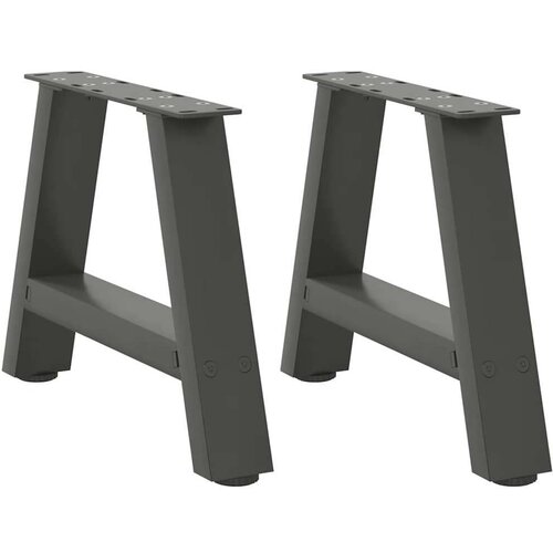  Noge stolića za kavu A-oblika 2 kom antracit 50x(30-31)cm čelik Cijene