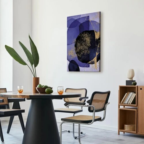  Slika - Purple Kaleidoscope (1 Part) Vertical 40x60 Slike
