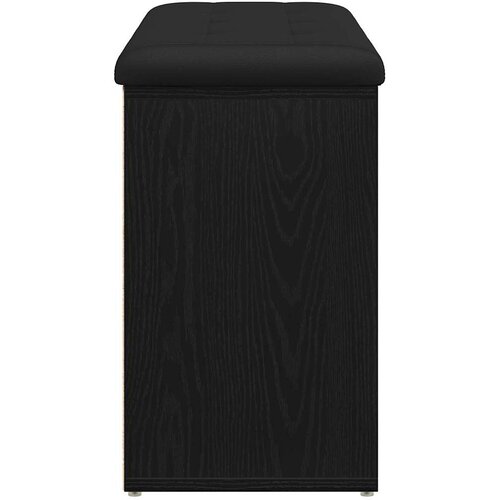  Klupa za cipele Crna 82 x 32 x 50 cm Konstruirano drvo Slike