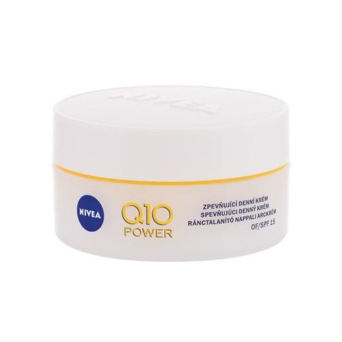 Nivea q10 power anti-wrinkle + firming SPF15 krema protiv bora za normalnu i suhu kožu 50 ml za žene Slike