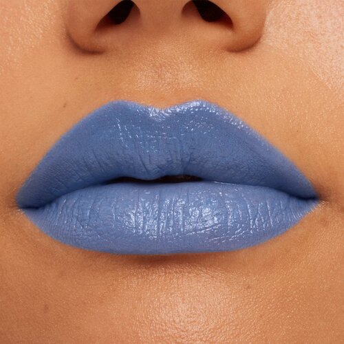 MAC Cosmetics MACximal Sleek Satin Lipstick kremasta vlažilna &amp;scaron;minka odtenek Tilted Denim 3,5 g Slike