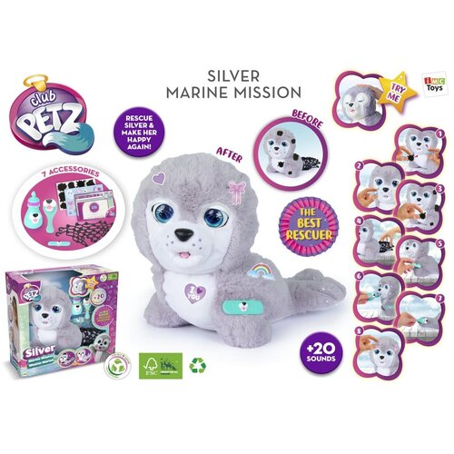Imc Toys pli&amp;scaron;ani tuljan Silver 93164 Slike