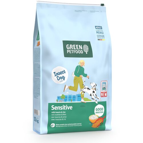 Green Petfood InsectDog Sensitive s insektima i rižom - 10 kg Cijene