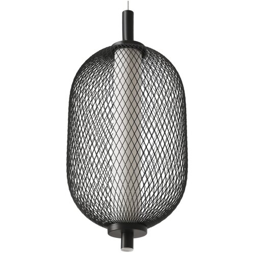  LED luster na sajli PUMA LED/10W/230V, prečnik 15 cm, crna Slike