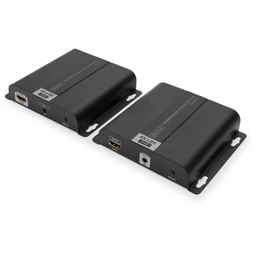 Digitus HDMI IP /Cat.5 /6 /7 Extender 120m 4K 30Hz UHD PoEHDCP 1.4 IR Audio (Set) Cene