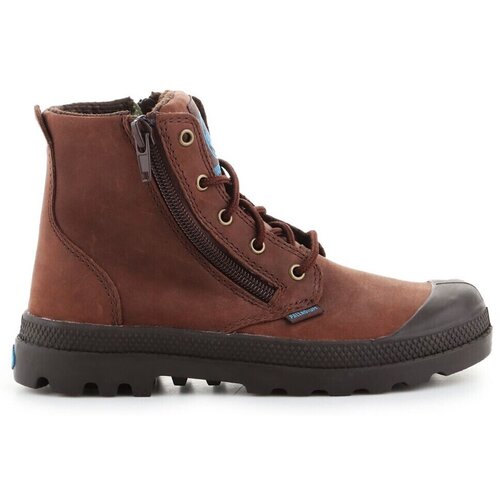 Palladium Pampa HI Lea Gusset Smeđa Cijene