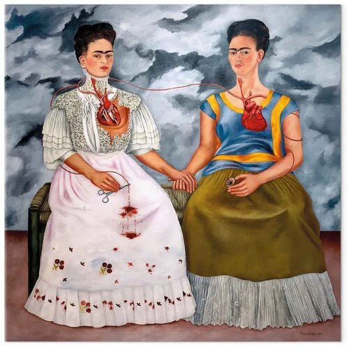  Slika - Frida Kahlo – The Two Fridas 40x40 Premium Print Cene