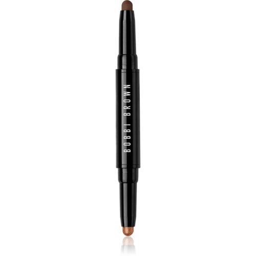 Bobbi Brown Long-Wear Cream Shadow Stick Duo senčila za oči v svičniku duo odtenek Milk Chocolate / Midnight Brown 1.6 g Slike