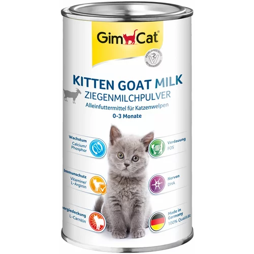 Gimcat kozje mleko v prahu za mačje mladiče - Varčno pakiranje: 3 x 200 g