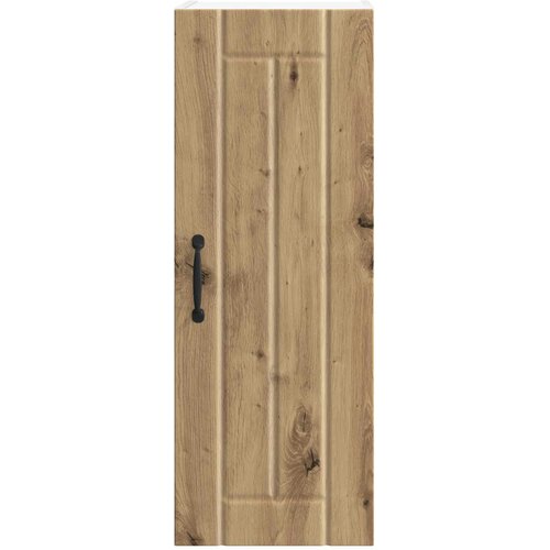  Ormar za Zid Lucca 2 pcs Hrast artisan 30 x 31 x 80 cm Slike