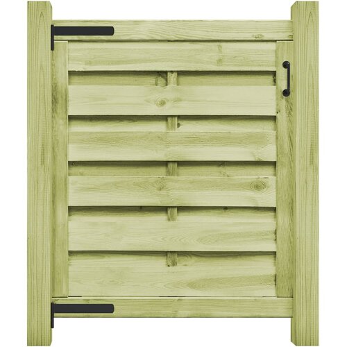  Vrtna vrata od impregnirane borovine 100 x 100 cm zelena Cijene