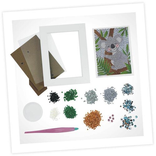 Buki France kreativni set za ustvarjanje fotografije s kristalčki glitters koala Slike