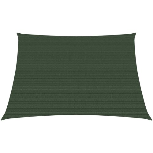 vidaXL Senčno jadro 160 g/m² temno zeleno 3/4x2 m HDPE, (20703369) Cene