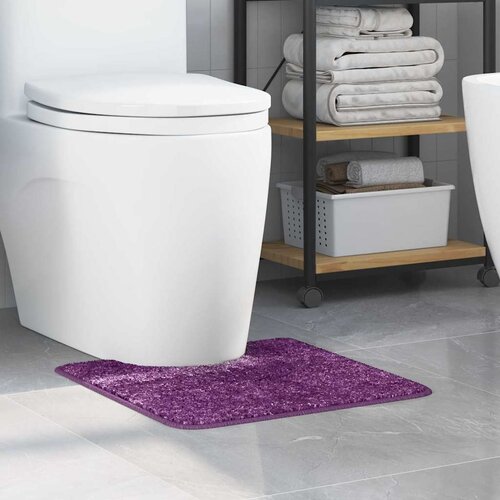  Prostirka protiv klizanja s izrezom za WC Ljubičasta 50 x 50 cm Cijene