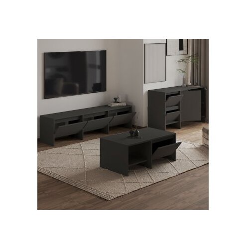 Hanah home Set za dnevnu sobu Laris Anthracite Cene