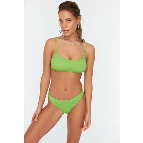 Trendyol Green Gipe Bikini Bottom