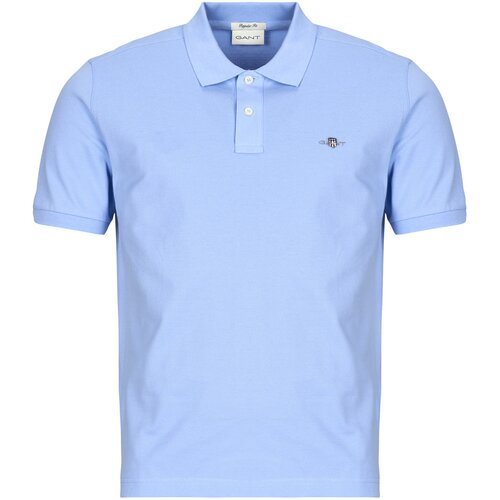 Gant REG SHIELD SS PIQUE POLO Plava Slike